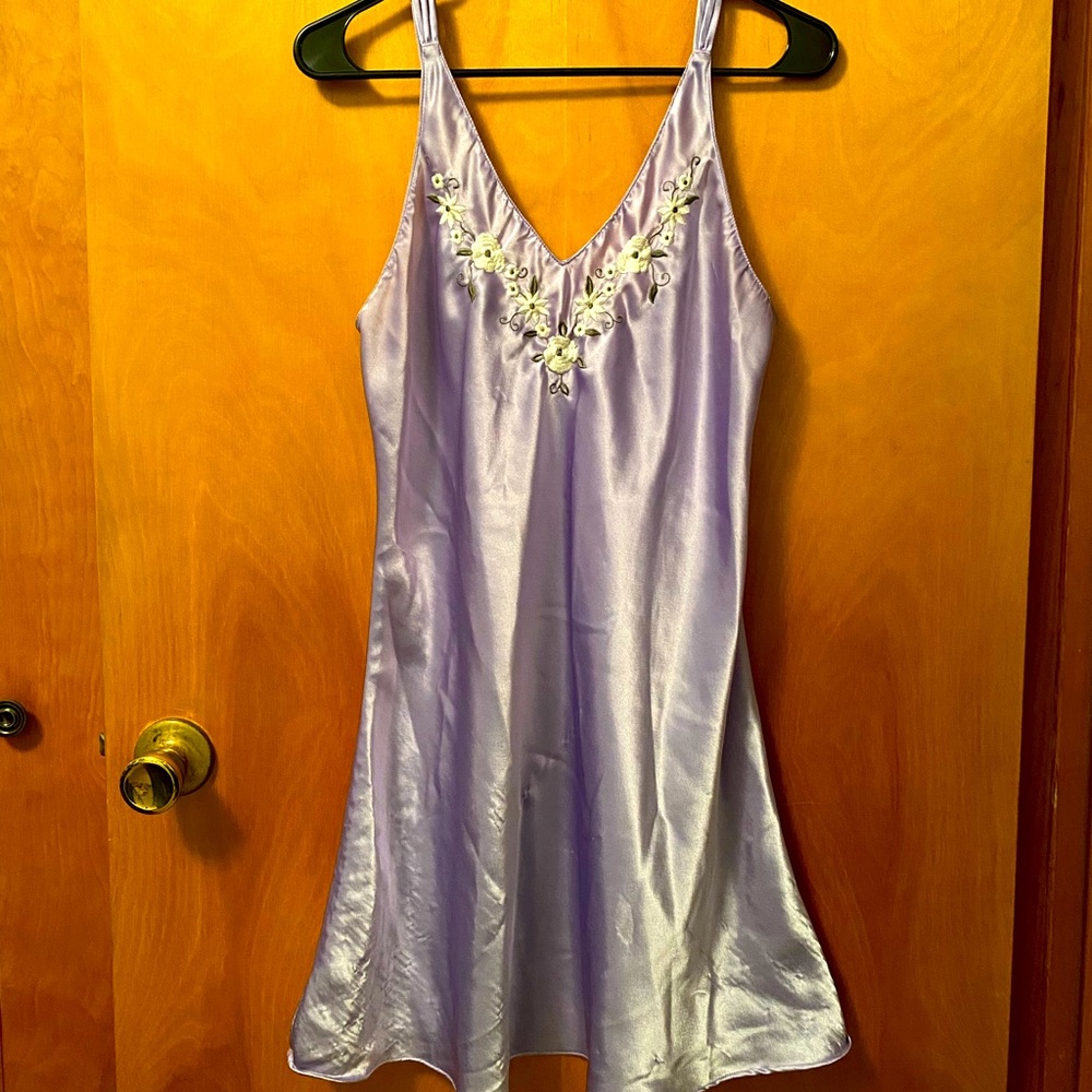 Vintage Lavender Slip Dress